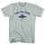 They're Here Ufo Alien Spaceship Adult Tri-Blend T-shirt - Athletic Cool Grey