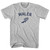 Wales Running Track Winged Foot Womens Cotton Junior Cut T-Shirt - Grey Heather