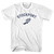 Stockport Running Track Winged Foot Adult Cotton T-shirt - White