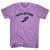 Wealdstone Running Track Winged Foot Adult Tri-Blend T-shirt - Athletic Purple