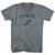 Thistle Running Track Winged Foot Adult Tri-Blend V-neck T-shirt - Athletic Grey
