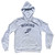 Woking Running Track Winged Foot Adult Cotton Hoodie - White