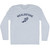 Wealdstone Running Track Winged Foot Adult Tri-Blend Long Sleeve T-shirt - Athletic White