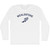 Wealdstone Running Track Winged Foot Adult Cotton Long Sleeve T-shirt - White