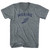 Woking Running Track Winged Foot Adult Tri-Blend V-neck T-shirt - Athletic Grey