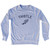 Thistle Running Track Winged Foot Adult Tri-Blend Sweatshirt - Grey Heather