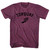 Torquay Running Track Winged Foot Adult Tri-Blend T-shirt - Athletic Cranberry