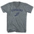 Torquay Running Track Winged Foot Adult Tri-Blend V-neck T-shirt - Athletic Grey