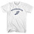 Wolverhampton Running Track Winged Foot Adult Cotton T-shirt - White