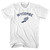 Wycombe Running Track Winged Foot Womens Cotton Junior Cut T-Shirt - White