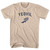 Yeovil Running Track Winged Foot Adult Cotton T-shirt - Creme