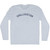 Chillaxation Adult Tri-Blend Long Sleeve T-shirt - Athletic White
