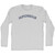 Humongous Adult Cotton Long Sleeve T-shirt - Grey Heather