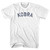 Kobra Womens Cotton Junior Cut T-Shirt - White