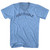 Justifiable Adult Tri-Blend V-neck T-shirt - Athletic Blue