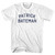 Patrick Bateman Womens Cotton Junior Cut T-Shirt - White