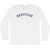 Servitude Adult Cotton Long Sleeve T-shirt - White
