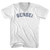 Sensei Adult Cotton V-neck T-shirt - White