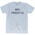 BMX Freestyle Adult Tri-Blend T-shirt - Athletic White