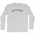 Go For Great Adult Cotton Long Sleeve T-Shirt - Grey Heather