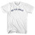 Go For Great Womens Cotton Junior Cut T-Shirt - White