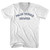 Palos Verdes Estates Adult Cotton V-Neck T-Shirt - White