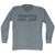 Operation High Jump Adult Tri-Blend Long Sleeve T-Shirt - Athletic Grey