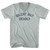 Silent But Deadly Adult Tri-Blend V-Neck T-Shirt - Athletic Cool Grey