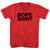 Dope Shirt Adult Tri-Blend V-neck T-shirt - Athletic Red