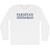 Pakistan Zindabad Rage Font Adult Cotton Long Sleeve T-shirt - White