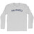 Palisades Adult Cotton Long Sleeve T-shirt - Grey Heather