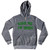Kiss Me I'm Irish Tri-Blend Hoodie - Athletic Grey