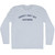 Poverty Can't Buy Happiness Adult Tri-Blend Long Sleeve T-shirt - Athletic White