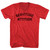 Servitude Attitude Adult Tri-Blend V-neck T-shirt - Athletic Red