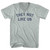 They Not Like Us Adult Tri-Blend V-neck T-shirt - Athletic Cool Grey