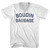 Boudin Sausage Adult Cotton V-neck T-shirt - White