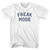 Freak Mode Adult Cotton T-shirt - White