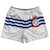 Cincinnati Rugby Shorts Made In USA - White and Blue
