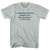 Custom Quote Adult Tri-Blend T-shirt - Athletic Cool Grey