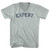 EXPERT Adult Tri-Blend V-neck T-shirt - Athletic Cool Grey