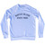 Burton Island State Park Adult Tri-Blend Sweatshirt - White