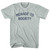 MENACE TO SOCIETY Adult Tri-Blend T-shirt - Athletic Cool Grey