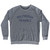 Polynesian Triangle Adult Tri-Blend Sweatshirt - Athletic Grey