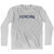 Fencing Adult Cotton Long Sleeve T-shirt - Grey Heather