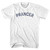 Prancer Womens Cotton Junior Cut T-Shirt - White