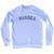 Pangea Adult Tri-Blend Sweatshirt - White