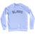 Slavic Adult Tri-Blend Sweatshirt - White