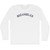Bozangeles Adult Cotton Long Sleeve T-Shirt - White
