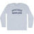 Appetizer Samplers Adult Tri-Blend Long Sleeve T-Shirt - Athletic White