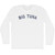 Big Tuna Adult Cotton Long Sleeve T-Shirt - White
